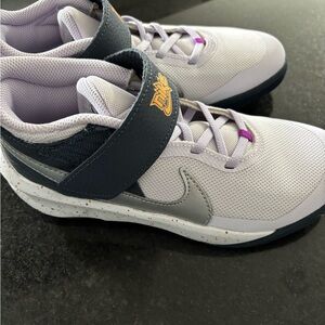 Nike Kids Sneakers with Pink and Gray